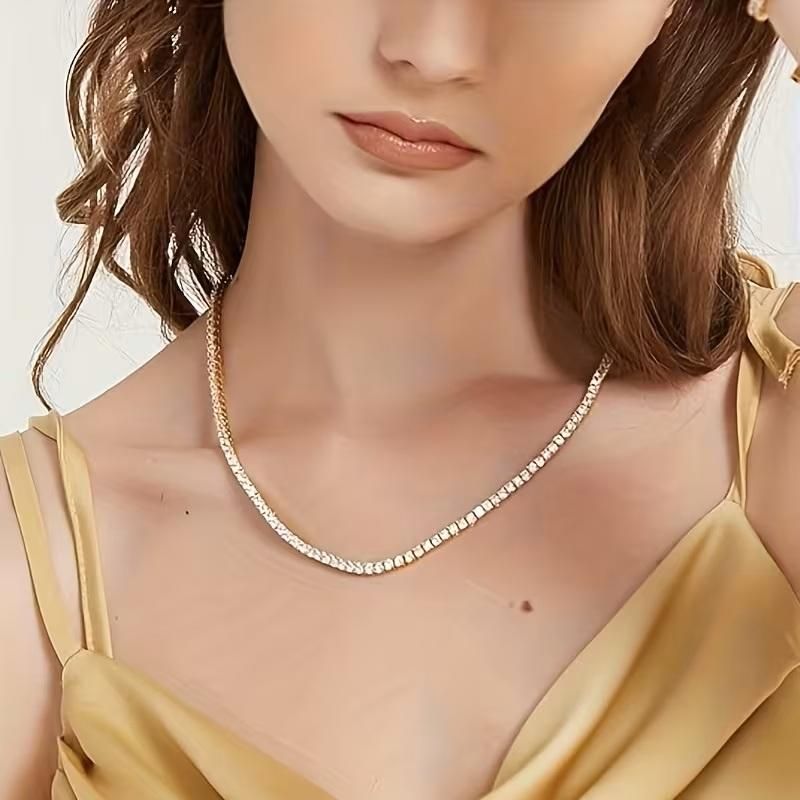 Diamond Tennis Necklace